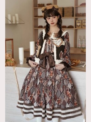 Dear Bear Lolita Dress OP by Withpuji (WJ179)